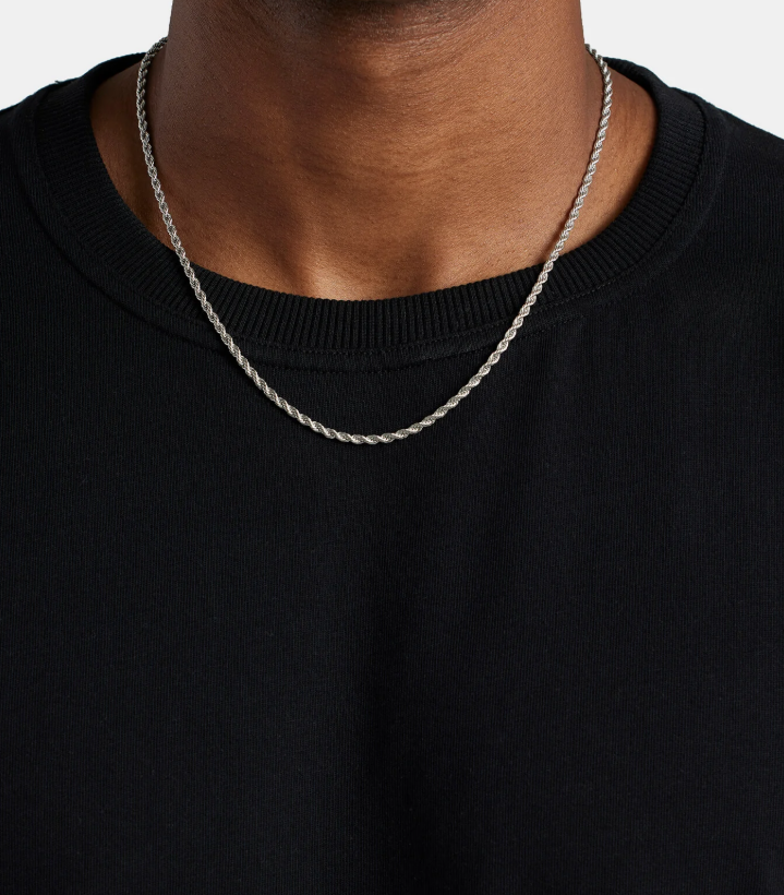 Unbreakable Rope Chain [Silver]
